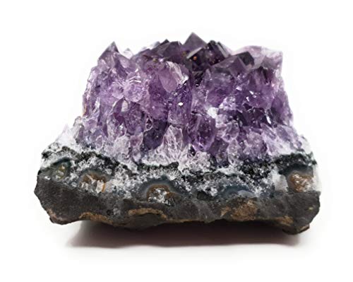 Drusa de Amatista Calidad Extra 60-200 GR Gemas Geoda Cristal Cuarzo Mineral