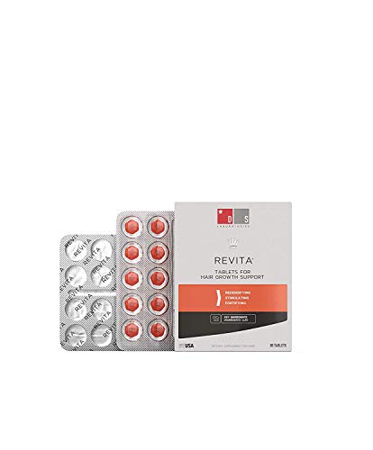 DS Laboratories Revita tablets tratamiento anti caida para hombre y mujer. 3 meses de tratamiento. 90 tabletas