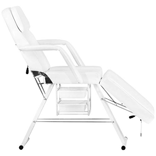 D&S Vertriebs GmbH - Camilla de masaje, color blanco