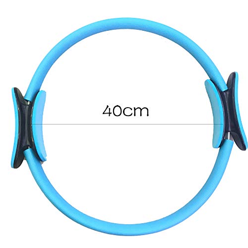 DSAKOX Yoga Pilates Anillo Anillo de Ejercicio físico, Quemar Grasa for ejercer Muslo, Pecho o el Brazo Superior músculos. (Size : E)