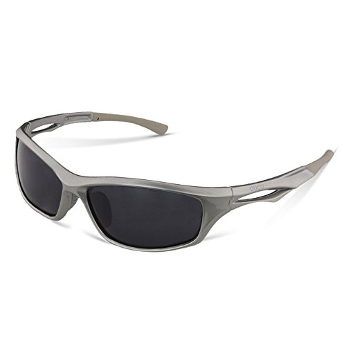 Duco Gafas Polarizadas Deportivas para Correr Ciclismo Pescar o Jugar Golf Marco Irrompible TR90 6199