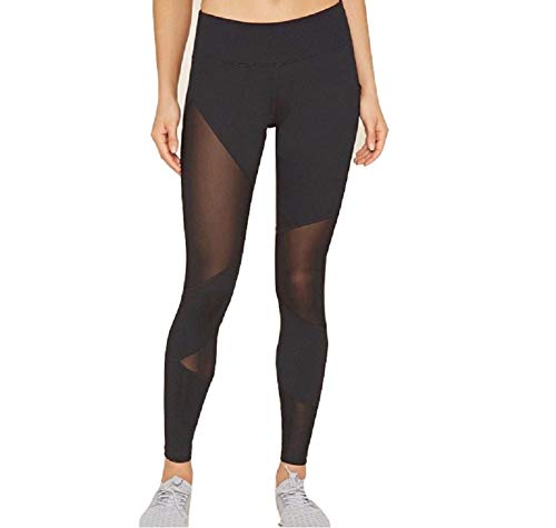 Ducomi LIV Leggins Transparentes para Mujeres - Looks Sexy y Casual en Gimnasia y Ropa Exterior - Leggings Ligeros, Transpirables y de Máxima Comodidad - Ropa Deportiva, Yoga, Pilates (L)