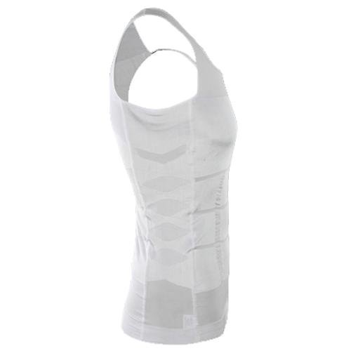 Ducomi Slimshaper - Chaleco para Hombre - Ropa Interior de Efecto Adelgazante Elástico y Formar para el Vientre y la Pérdida de Peso y Grasa - Previene el Dolor de Espalda y Lumbares (Blanco, S)