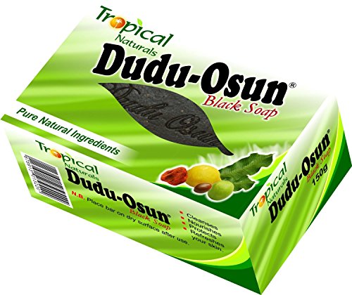 Dudu Osun 150 g Tropical Pure Natural africano negro jabón – Pack de 3