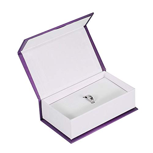 Duevin Anillo para dejar de roncar Dispositivo para roncar con ayuda respiratoria anillos de ronquido de acero de titanio inofensivos contra el insomnio Facilitar la Respiración y Dormir Cómodo((L)