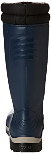 Dunlop K454061 - Botas de goma forradas, Hombre, Azul/Negro, 44