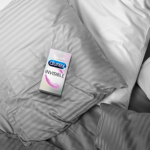 DUREX Invisible Extra Lubricado 12 Preservativos (versión inglesa)