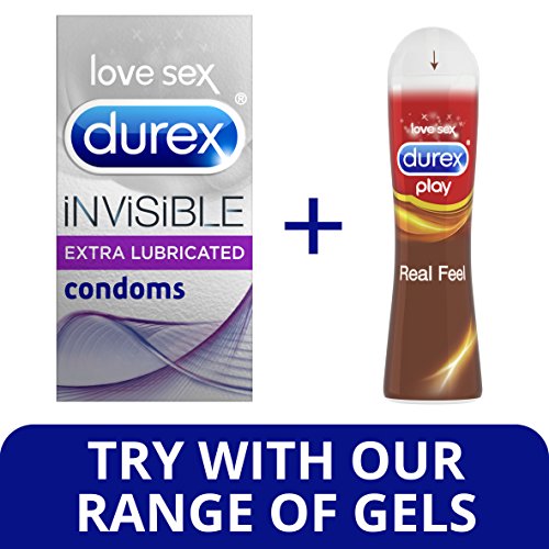 DUREX Invisible Extra Lubricado 12 Preservativos (versión inglesa)