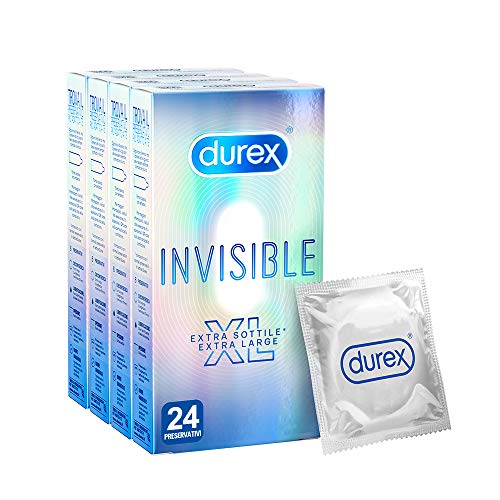 Durex Invisible XL 24 piezas