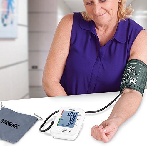 Duronic BPM150 Tensiómetro de Brazo Eléctrico con Función Memoria - Lecturas de Presión Arterial Precisas - para Uso Clínico y Doméstico - Monitor Digital de Presión Arterial