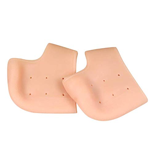 Dusenly - 3 pares de almohadillas de gel para talón para aliviar el dolor de fascitis plantar, tendinitis, espolones óseos