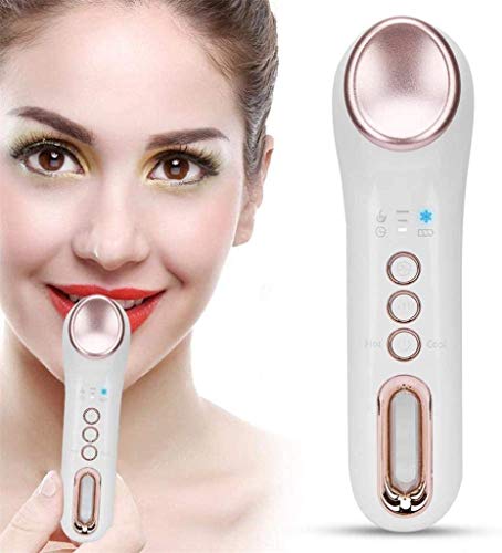 DXDUI Massager del Ojo eléctrico, Masaje Facial portátil de Mano para Mejorar círculo Oscuro Bolsa de cosméticos Ojo Arrugas