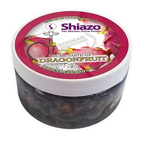 DXP Shiazo piedras para cachimba; surtido de 4 variedades – fresa,rose,mango,frambuesa – sustituye a tabaco, sin nicotina
