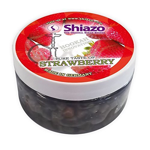 DXP Surtido de 4 Variétés de piedras de vapor para Shisha narguile Shisha sandías Ice-shock dos manzanas cerezas sustituye a tabaco, sin nicotina