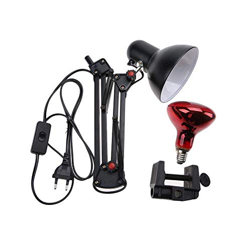 Dytxe-shelf Lampara Infrarrojos Calor Mejora Circulación Sanguínea, Tdp Lampara Infrarroja Relaja La Tensión Muscular Alivio del Dolor para Cuello, Espalda, Hombro Y Rodilla