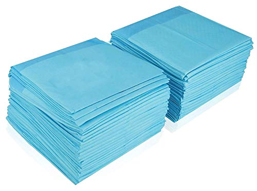 DZL-empapadores Desechables - Empapadores Super-absorbentes, Almohadillas para la incontinencia (XL 60X90CM 40PCS, Blanco)