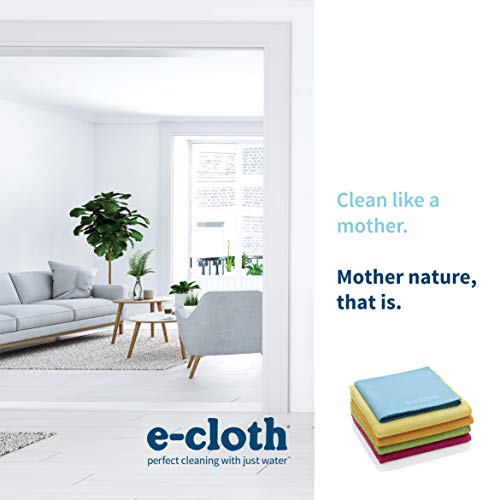 e-cloth - Pack de paños (4 para Limpieza General y 1 para Limpiar Cristal/abrillantar)