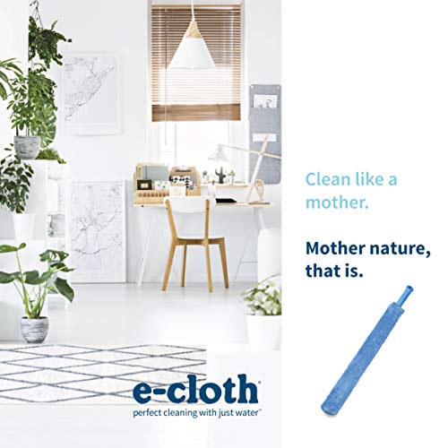 E-cloth - Plumero (para limpieza en seco y en húmedo), color azul