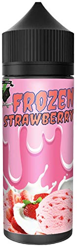 E-Liquid FROZEN STRAWBERRY | 120ML TPD | ElecVap | Sin Nicotina: 0MG | E-Liquido vapeo para Cigarrillos Electronicos - E Liquidos para Vaper 70/30