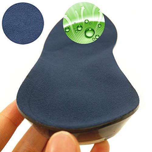 E panda COMFORT Plantilla Gel - Transpirable Cómoda Universal Plantillas Silicona para Fascitis Plantar, Dolor de Espolones, Talón Mujer Hombre(EU 37-44)