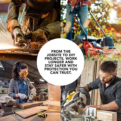 EarPeace Tapones de Oídos de Seguridad - Reducción de Ruido y Protección de Audición de Alta Fidelidad para Proyectos, Construcción y Ambientes de Ruidos Altos (Standard, Red Case)