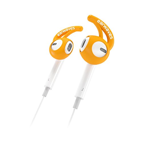 Earwaves ® - Accesorio fijador Compatible con Auriculares Apple AirPods & Apple EarPods. Compatible con Auriculares iPhone X, iPhone 8, iPhone 7, etc. Incluye 2 Tallas.