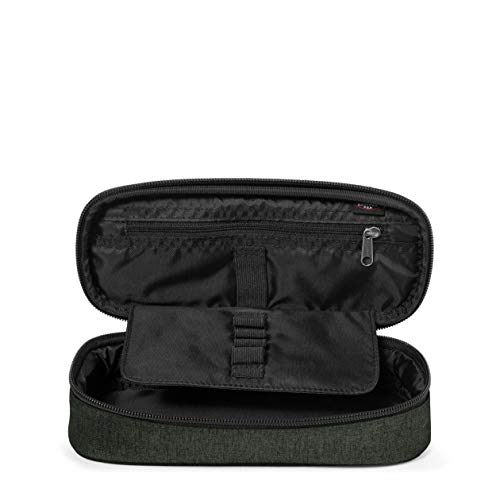 Eastpak Oval Single Estuche, 22 cm, Verde (Crafty Moss)