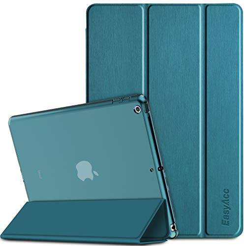 EasyAcc-Funda para iPad 9.7 2018 iPad 6/2017 iPad 5, Ultra Slim Premium PU Piel Smart Case con función de Apagado automático y función Atril para iPad de 9.7 A1822 A1823 A1954 A1893 [Azul eléctrico]