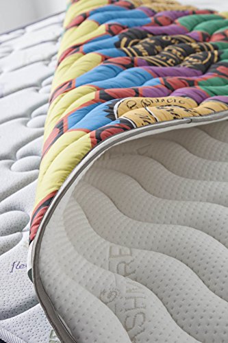 ECO-DE Topper Viscoelástico Renueva colchón Tourmalina 4D 90x190 - Disponible en Todas Las Medidas