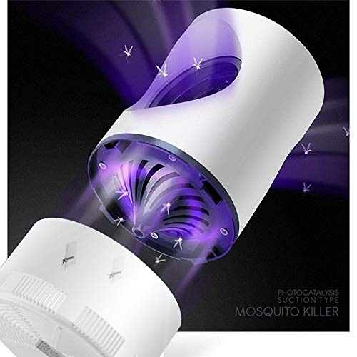 Eco Nature Lámpara Antimosquitos o Matamoscas Eléctrico de Exterior o Interior con Luz Repelente Mata Mosquitos.