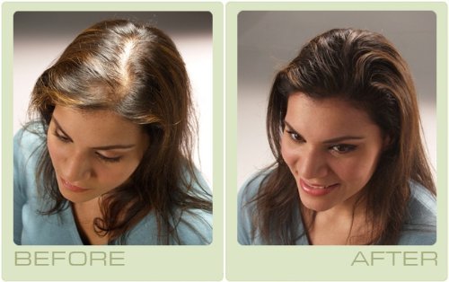 Ecobell microfibra de cheratina de 28Gr. (Castaño Medio)