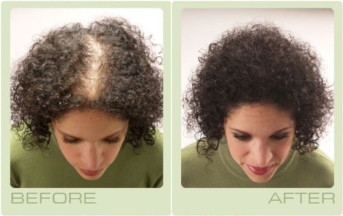 Ecobell microfibra de cheratina de 28Gr. (Castaño Medio)