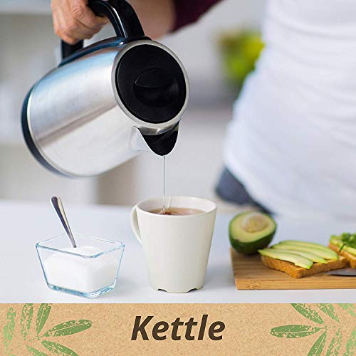 EcoDescalk Universal Ecológico en Polvo, 10 Sobres. Descalcificador 100% Natural. Limpiador para todo tipo de Electrodomésticos: Hervidores, Lavadoras, Lavavajillas. Producto CE.