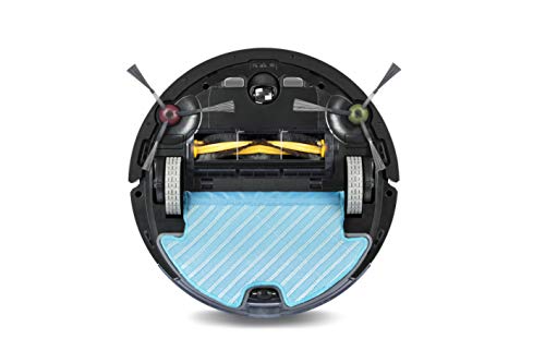 Ecovacs Deebot OZMO 900 - Robot Aspirador 4 en 1: barre, aspira, pasa mopa y friega, mapeo inteligente láser, compatible con Alexa, App, Wifi, reanuda limpieza tras recarga, reporte por voz, blanco