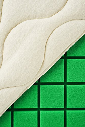 Ecus Kids, El colchón capazo bebé Organic, es el colchón capazo bebé elaborado con materiales orgánicos que potencian sus efectos relajantes - 72x33x05, Beige