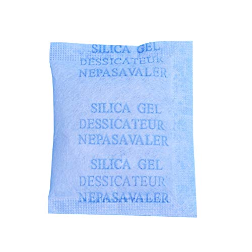 ECYC 100 Paquetes Absorbente De Humedad Desecante Desecante De Gel De SíLice Bolsa Desecante Reutilizable 3 G/Paquete Deshumidificador De Gel De SíLice No TóXico