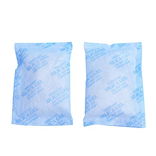 ECYC 100 Paquetes Absorbente De Humedad Desecante Desecante De Gel De SíLice Bolsa Desecante Reutilizable 3 G/Paquete Deshumidificador De Gel De SíLice No TóXico