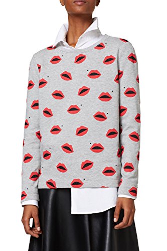 edc by Esprit 018cc1j026 Sudadera, Multicolor (Medium Grey 5 039), X-Small para Mujer