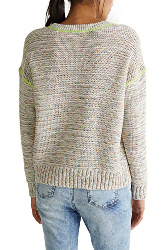 edc by Esprit 030cc1i306 Suéter, 111/Blanco Apagado 2, M para Mujer