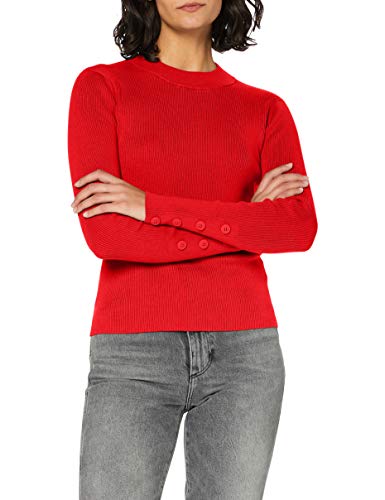edc by Esprit 090cc1i303 Suéter Rojo ( 630/Rojo ) , XS para Mujer