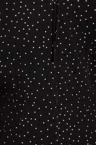 edc by Esprit 119CC1L001 Mono Largo, Negro (Black 001), S para Mujer