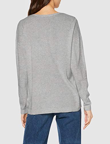 edc by Esprit 990cc1i302 suéter, Gris (Light Grey 5 044), Medium para Mujer