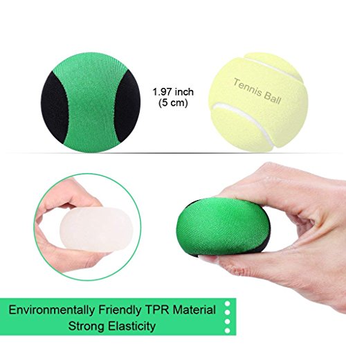 edealing Water Bouncing Ball para Pool & Sea - Divertido Juego de Deportes acuáticos para Familiares y Amigos - Anti-Cracking Soft and Strong Bounce - 2.17 Inch (Verde)