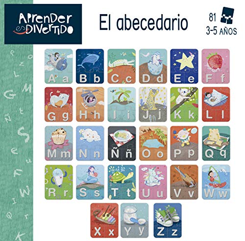 Educa- Aprender es Divertido El Abecedario, Juego educativo para niños, a partir de 3 años (18696) , color/modelo surtido
