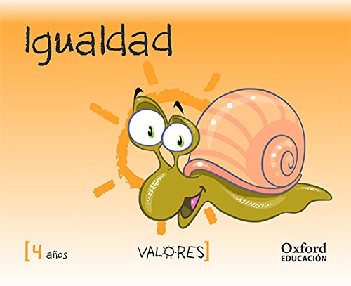 Educación En Valores 4 Años. Igualdad (Educacion en Valores Segunda Edición) - 9788467381764