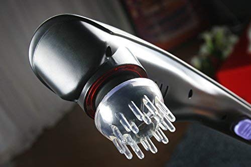 EGO® Masajeador corporal de vibración (modelo 2020) - Masaje vibrador de shiatsu, anticelulitis, reflexología y acupresión - Vibromasajeador eléctrico, portátil - Garantía 2 Años