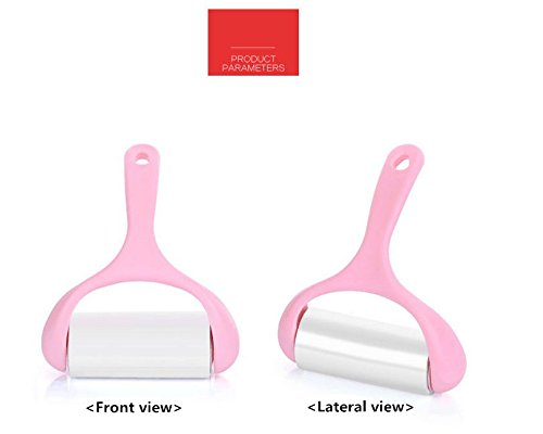 EJBOTH Rodillo de Pelusa, Súper Fuerza Viscosa Adhesivo Removedor de Polvo para Pelo de Mascotas, Ropa, Alfombras, Alfombras de Coche, etc. [1 Mango + 9 Rollos]