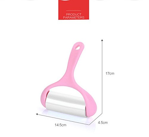 EJBOTH Rodillo de Pelusa, Súper Fuerza Viscosa Adhesivo Removedor de Polvo para Pelo de Mascotas, Ropa, Alfombras, Alfombras de Coche, etc. [1 Mango + 9 Rollos]