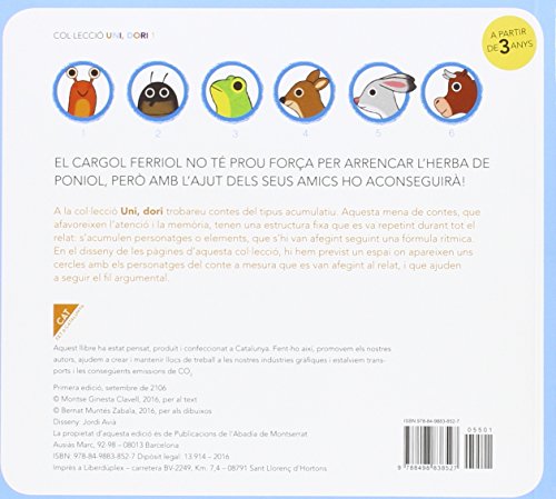El Cargol Ferriol I L'Herba De Poniol (Uni, dori)