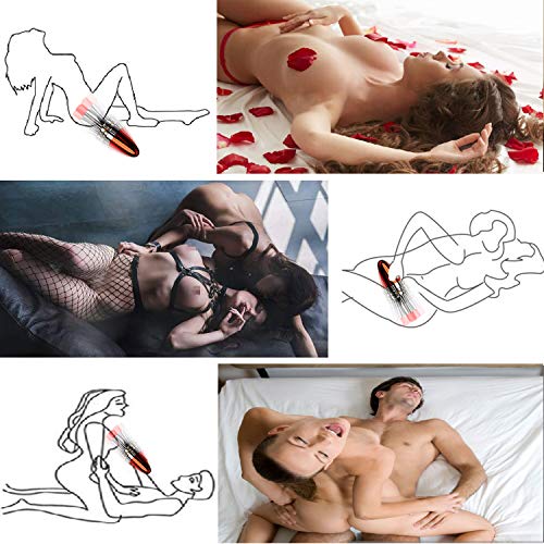 El estimulante Mini Lipstick es apto para viajes y la batería vibrante es adecuada para principiantes (rojo)